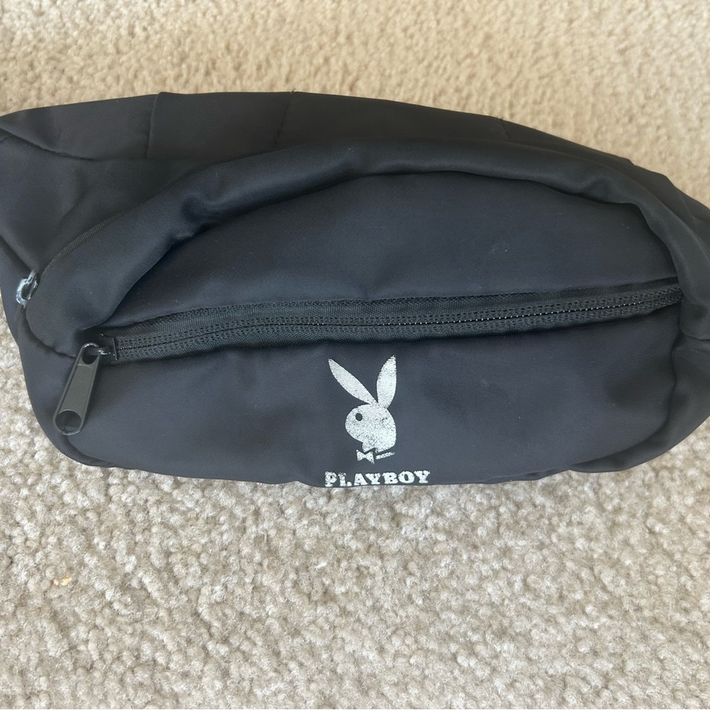Playboy Black Waist Bag